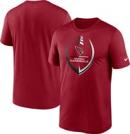 Nike Men's Nike Cardinal Arizona Cardinals Icon Legend Performance T-Shirt