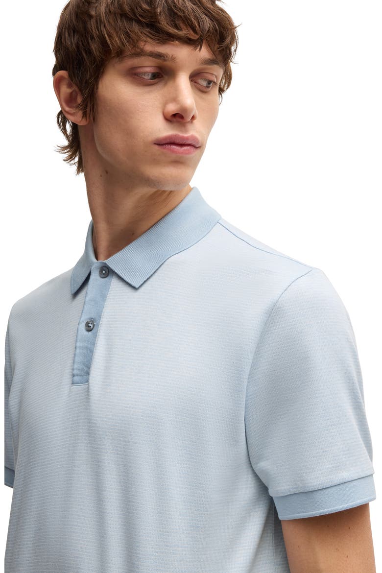 Parlay Cotton Piqué Polo, Alternate, color, LIGHT BLUE
