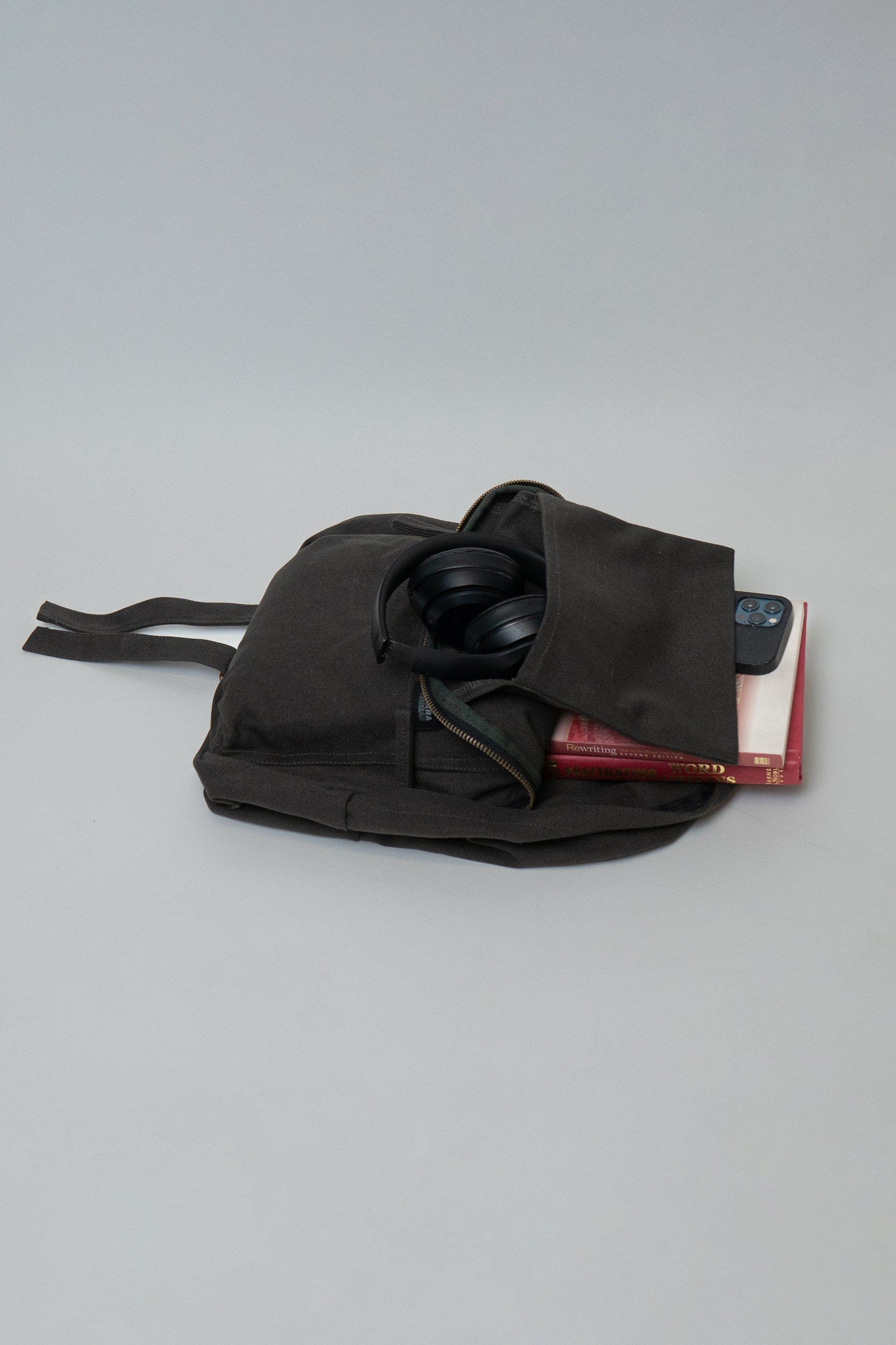 Organic Cotton Mini Backpack, Alternate, color, Charcoal Grey