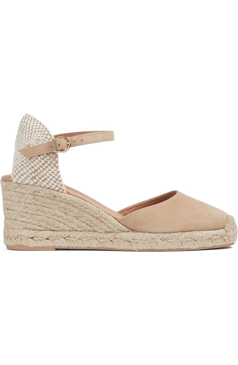 LK Bennett Marissa Espadrille Wedge Sandal, Alternate, color, Trench