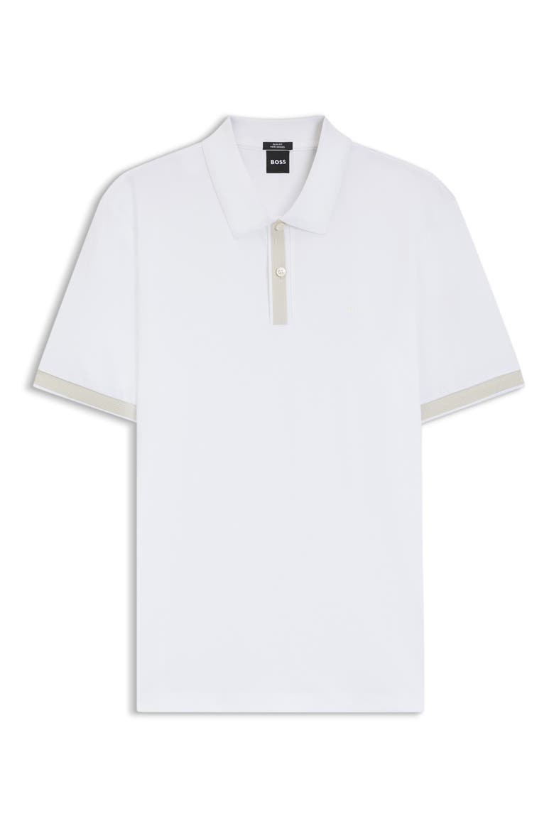H-Phillipson Wool Polo, Alternate, color, WHITE