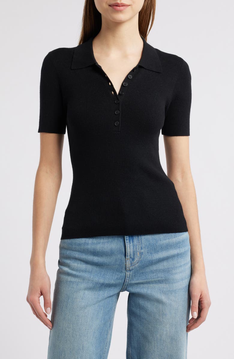 Rails Court Cotton & Cashmer Polo, Main, color,