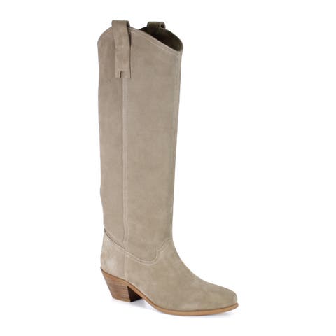 AME THYST Suede Knee High Boot