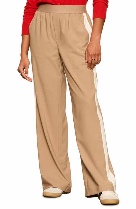Wide Leg Track Pants