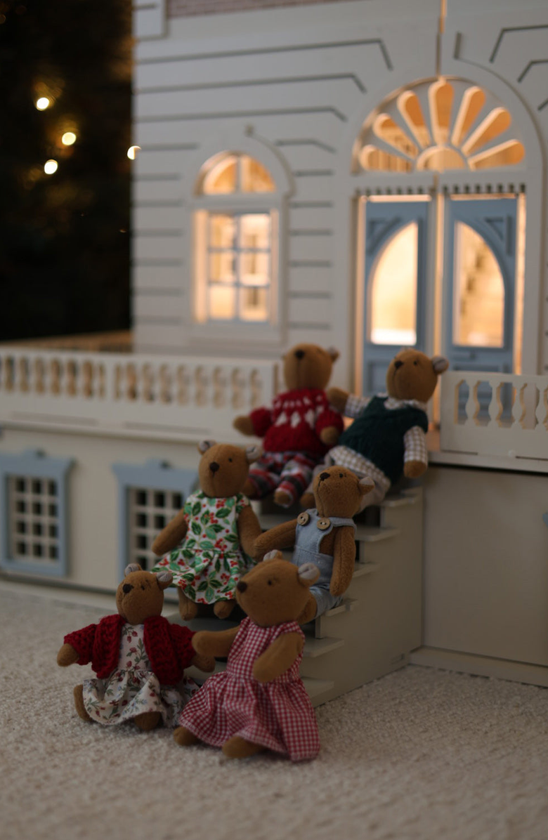 Little Forest Animals House of New York Dollhouse, Alternate, color, 3 × Led / With Doll Family