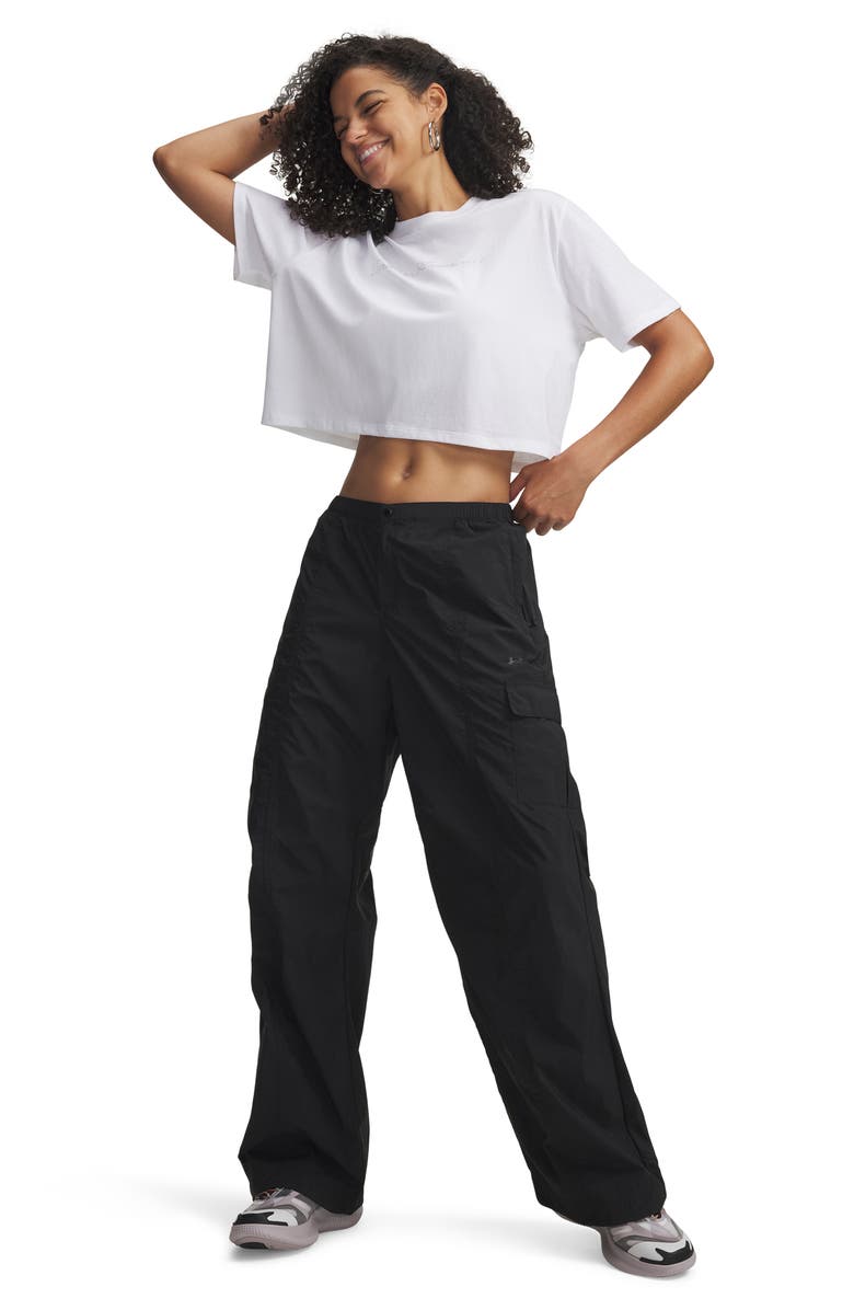 Under Armour Unstoppable Ripstop Utility Pants, Alternate, color, Ultimate Black / / Anthracite