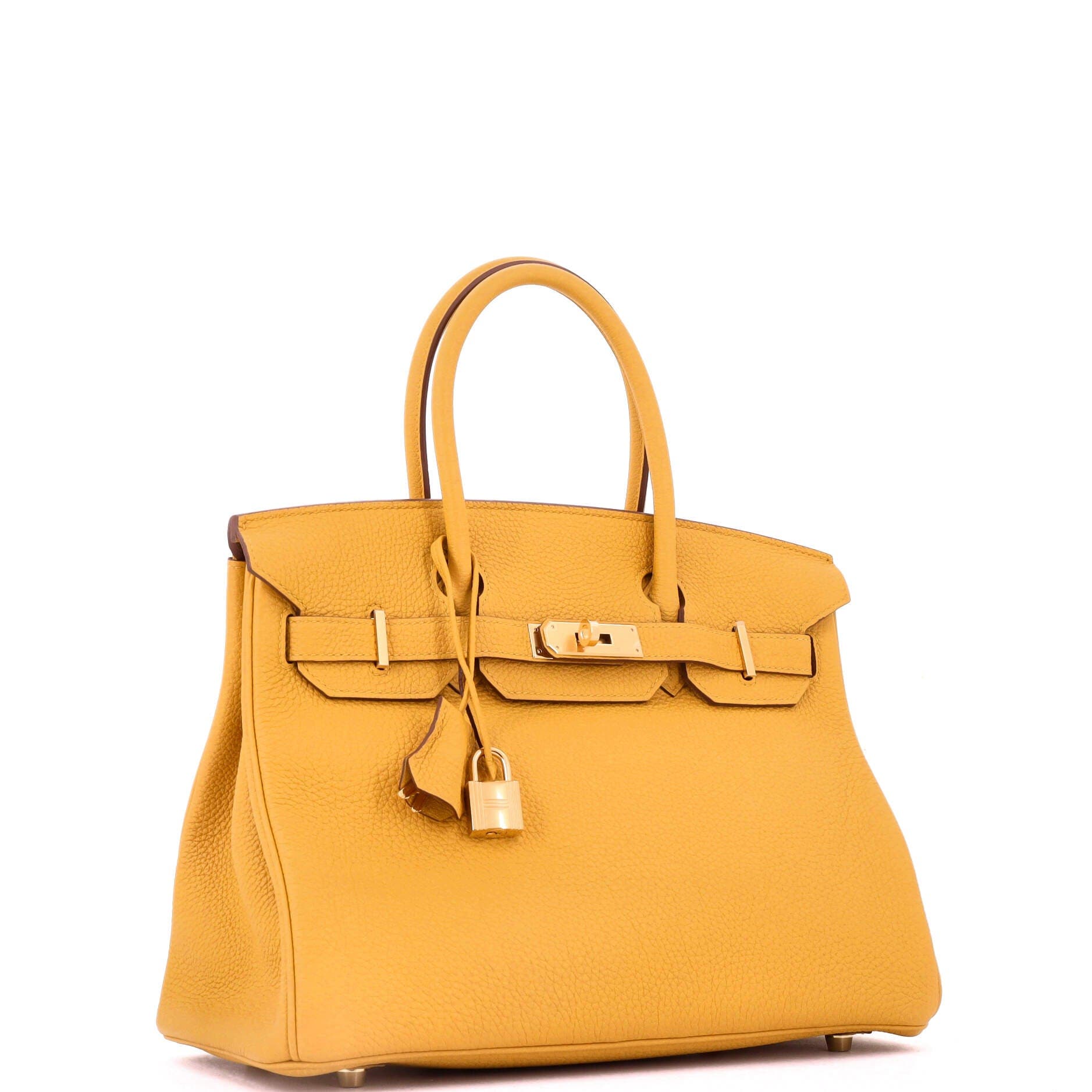 Birkin Handbag Yellow Togo with Gold Hardware 30, Alternate, color, Yellow