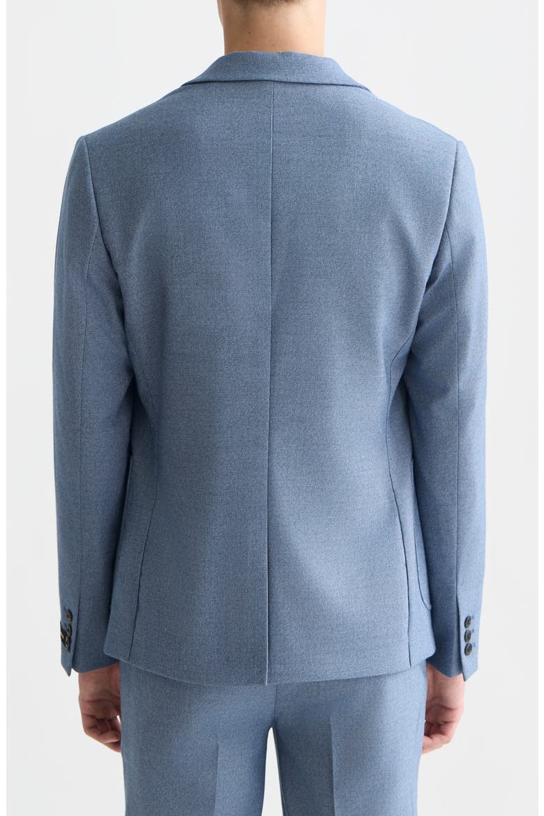 Structured Regular Fit Blazer, Alternate, color, PAGEANT BLUE
