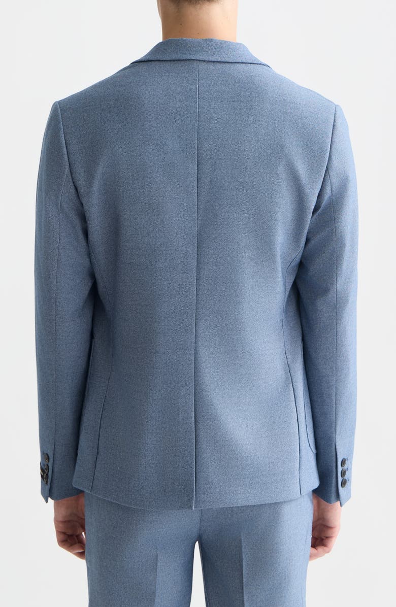 Scotch & Soda Structured Regular Fit Blazer, Alternate, color, Pageant Blue