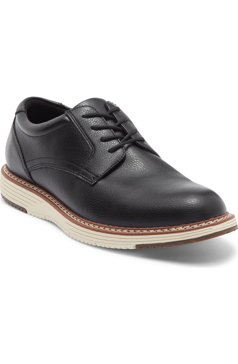NORDSTROM RACK Sven Plain Toe Derby, Main, color, Black