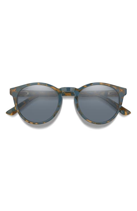Westward 54mm ChromaPop™ Polarized Round Sunglasses