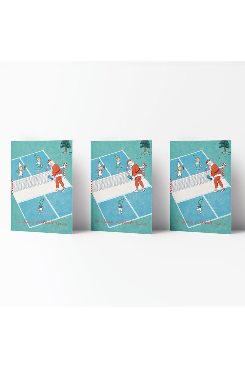 Holiday Winter Greeting Cards "It's Always Pickleball Season", Main, color, Multi-Pack