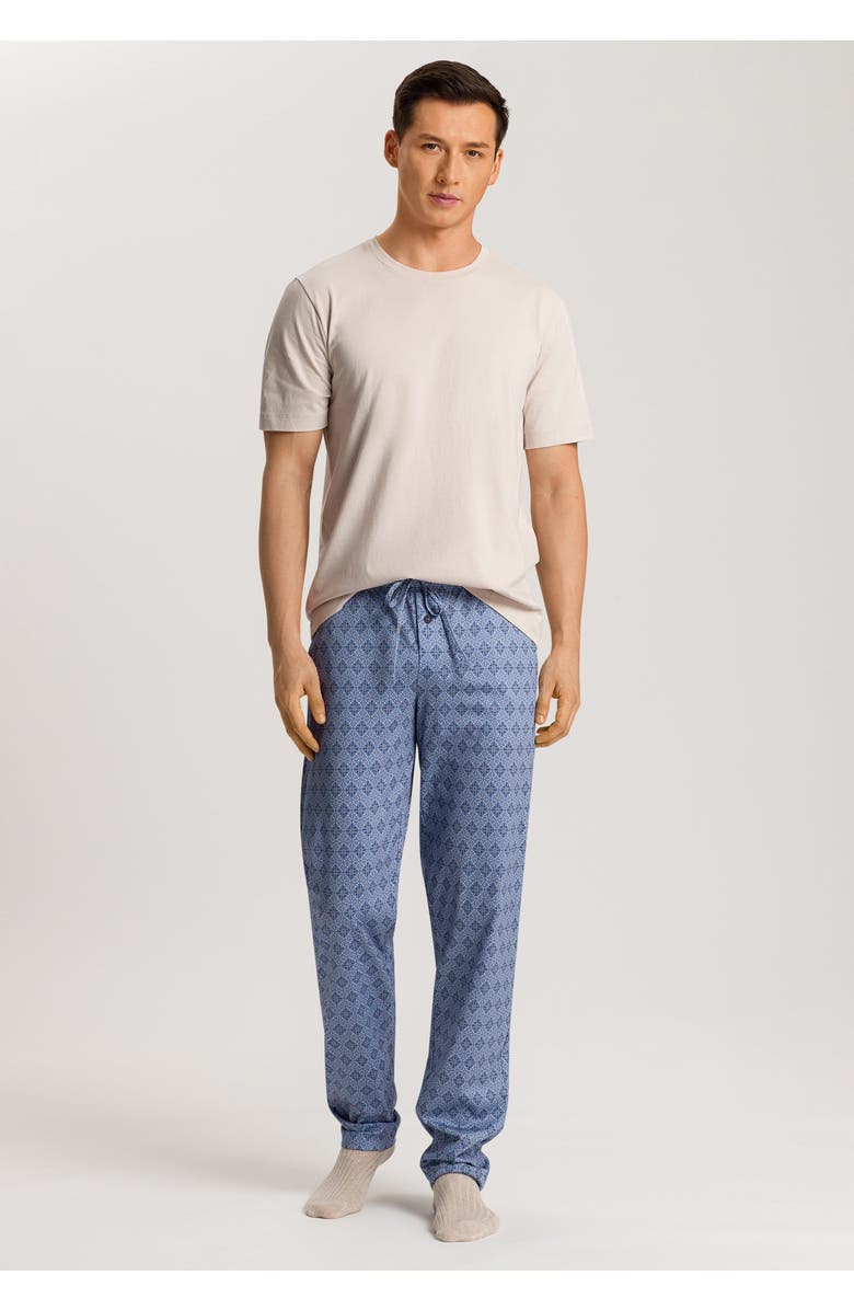 Hanro Living Shirts Cotton Crew Neck T-Shirt, Alternate, color, Silver Grey