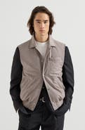Brunello Cucinelli Cashmere flannel vest