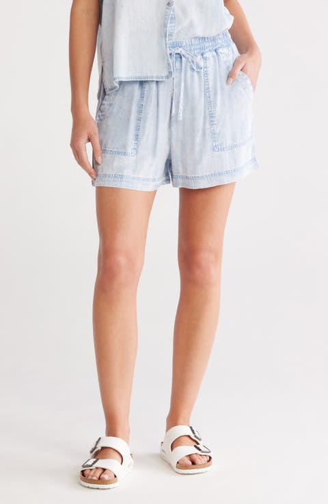 Marseilles Chambray Drawstring Shorts