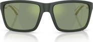 Burberry 60mm Rectangle Sunglasses