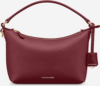 MAISON de SABRÉ Small Leather Soft Hobo | Nordstrom