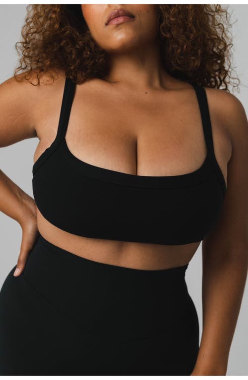 Vitality Cloud Ii Square Bra In Black