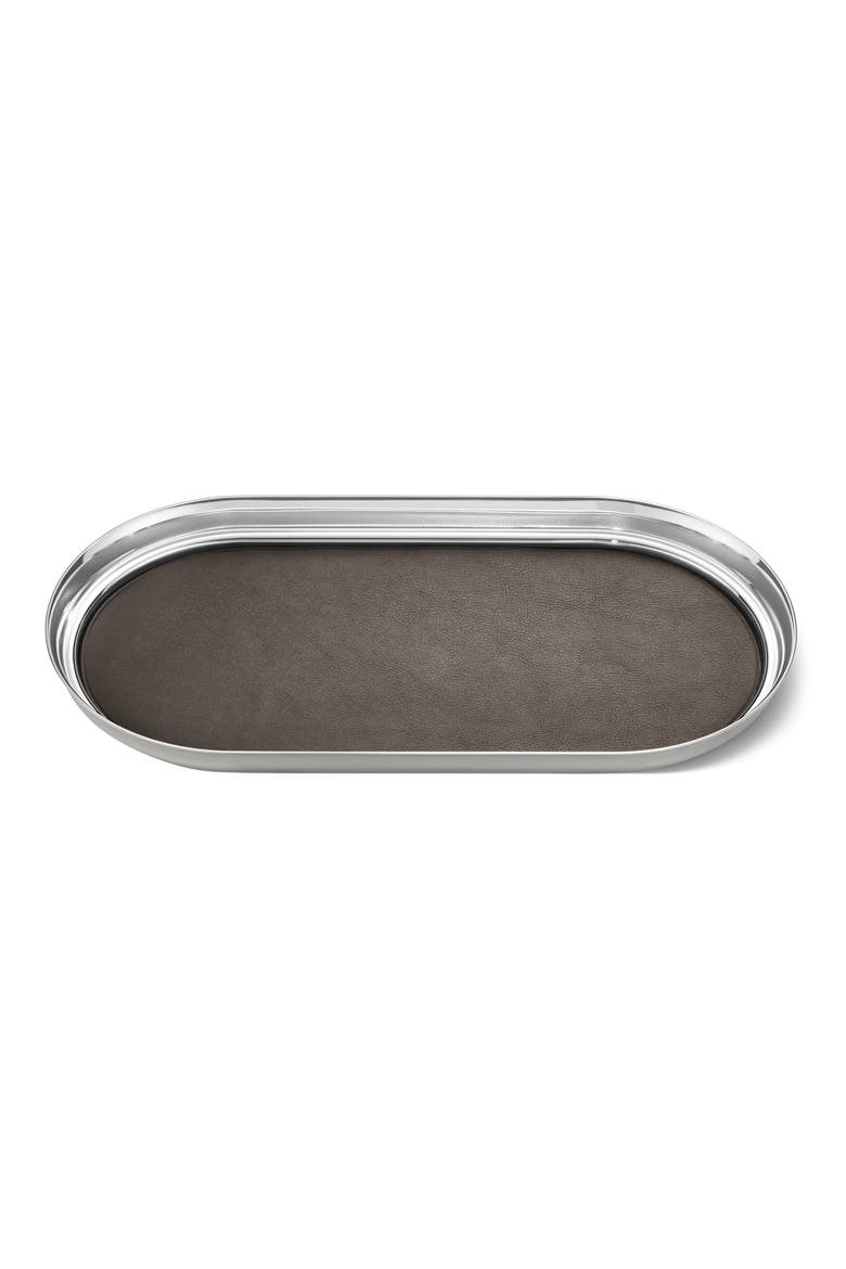Manhattan Stainless Steel Tray, Alternate, color, STAINLESS STEEL
