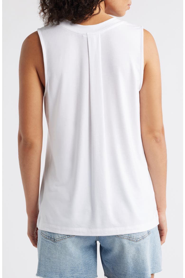 Kauai V-Neck Tank, Alternate, color, WHITE