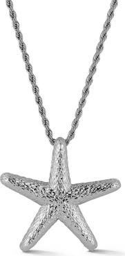 GLAZE JEWELRY Starfish Pendant Necklace