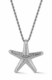 GLAZE JEWELRY Starfish Pendant Necklace