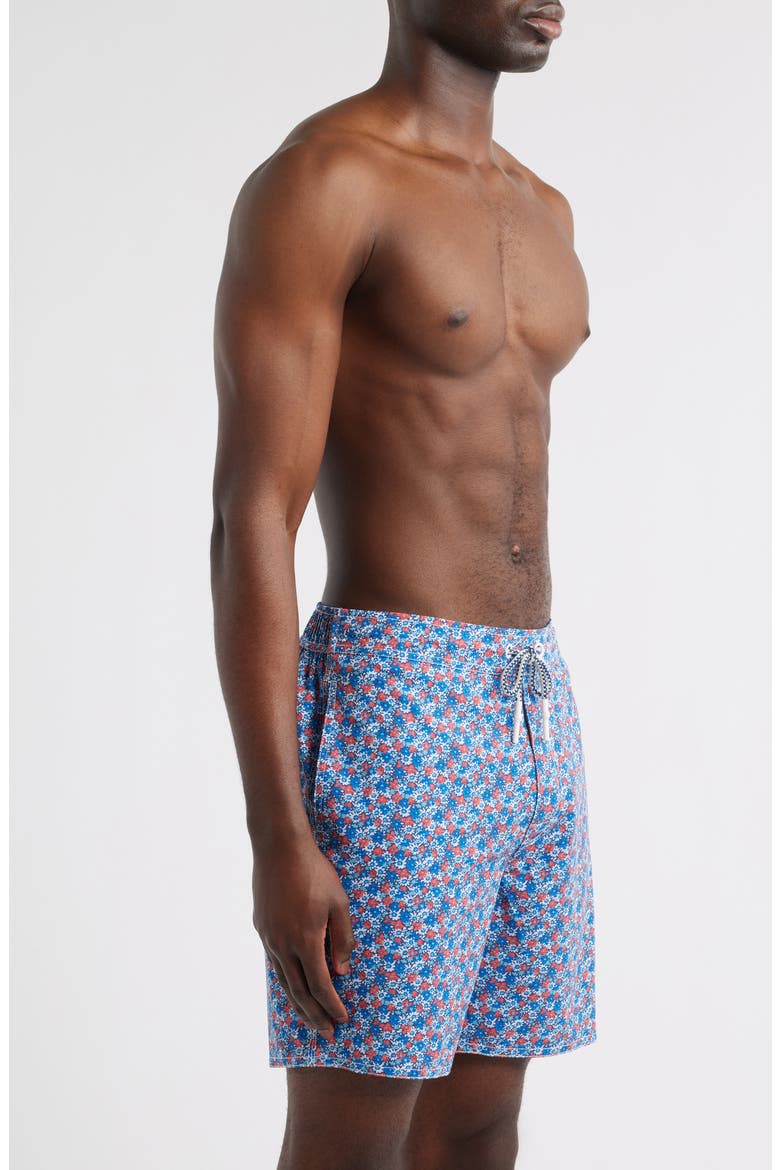 Freesia Swim Trunks, Alternate, color, NAVY