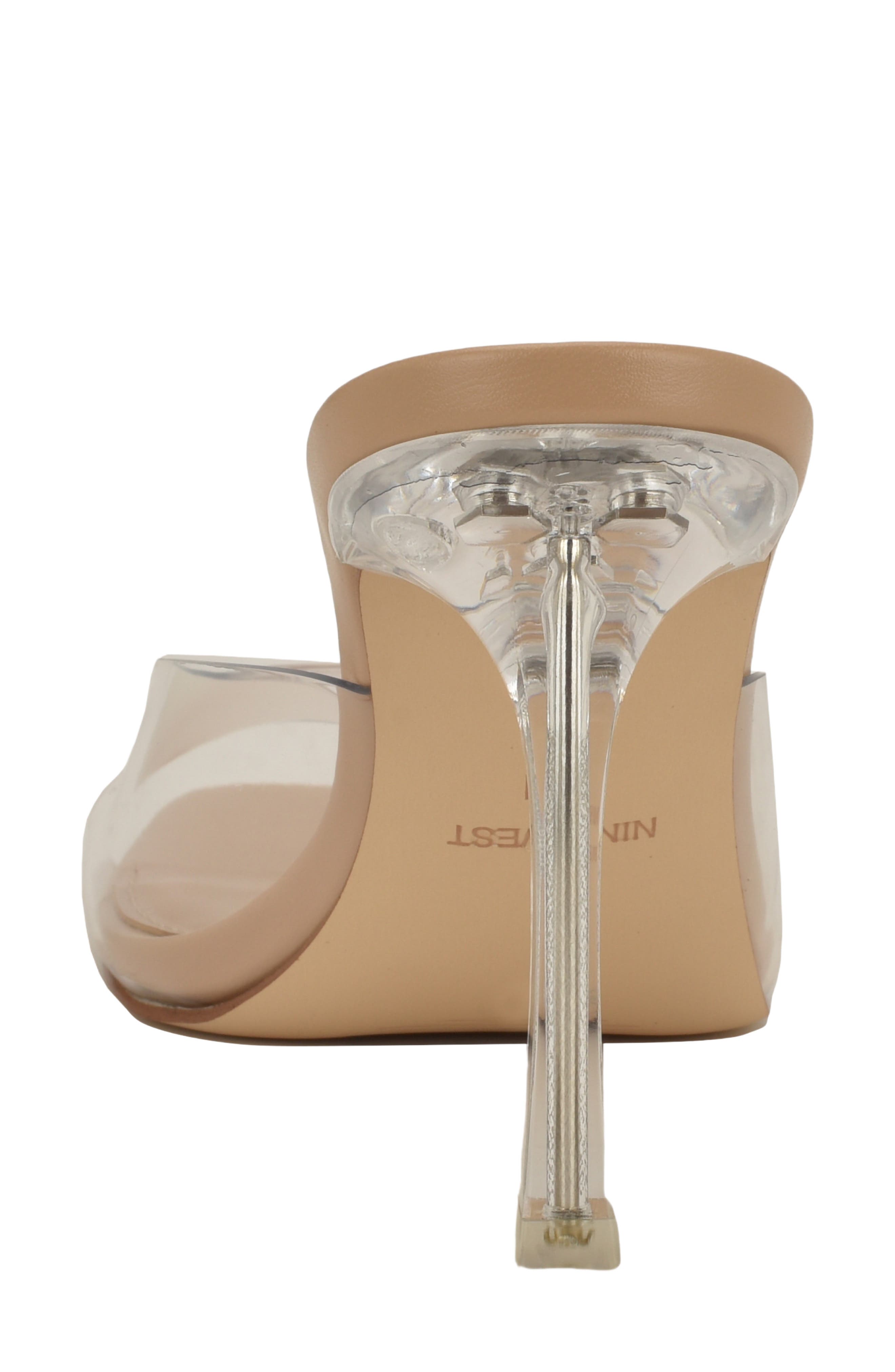 Nine West Kisco Slide Sandal, Alternate, color, Clear