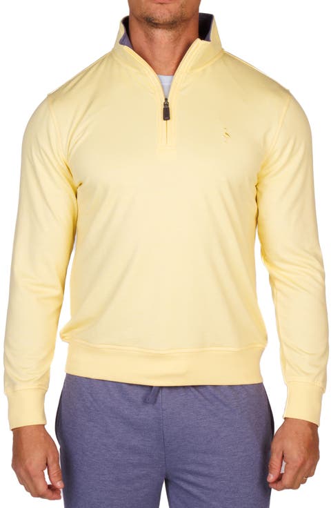 French Terry Quarter Zip Pullover