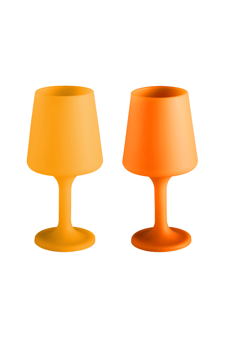 Swepp | Unbreakable Wine Glasses, Alternate, color, Buttermilk + Cantaloupe