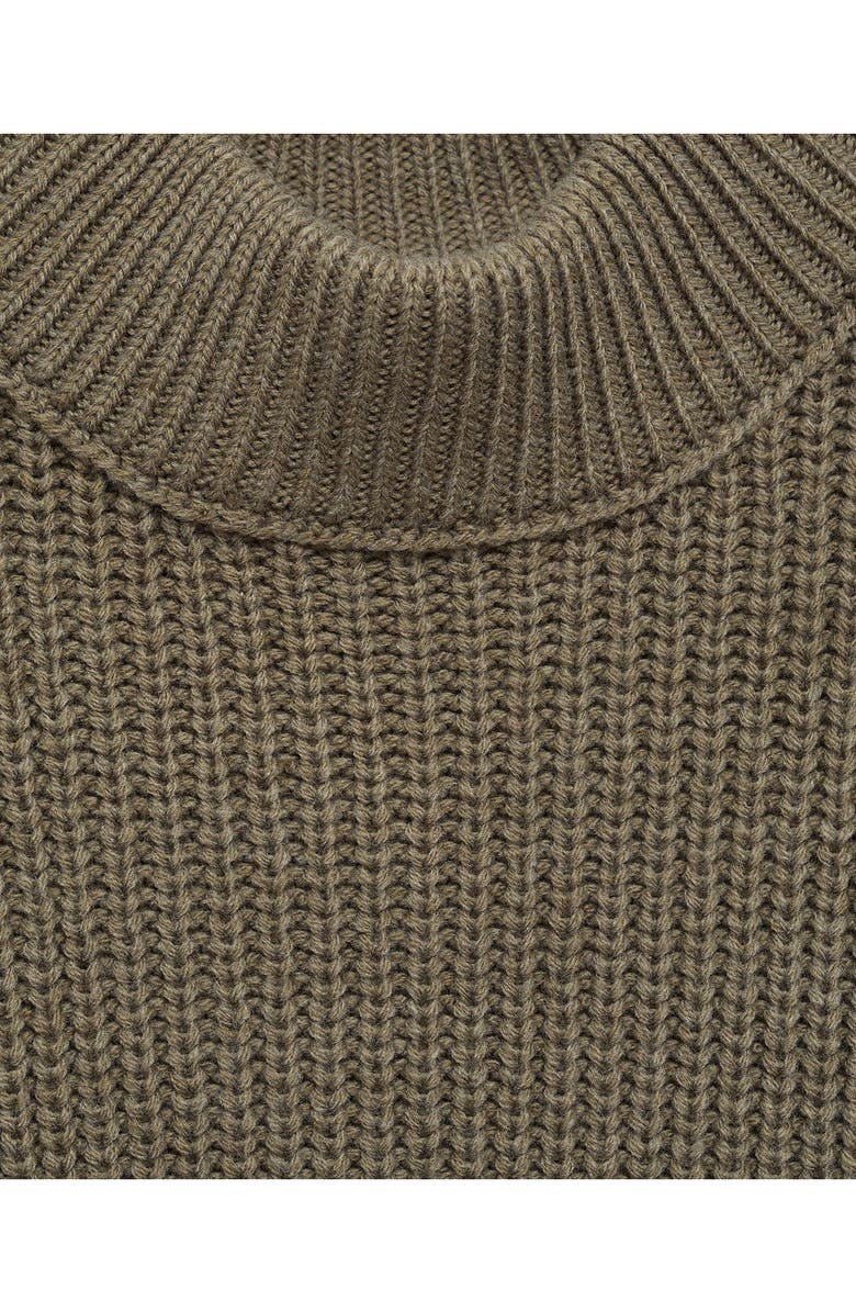 MANGO Button Detail Knit Sweater, Alternate, color, 