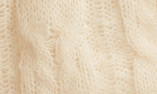 LUCKY BRAND LUCKY BRAND OPEN CABLE STITCH SWEATER