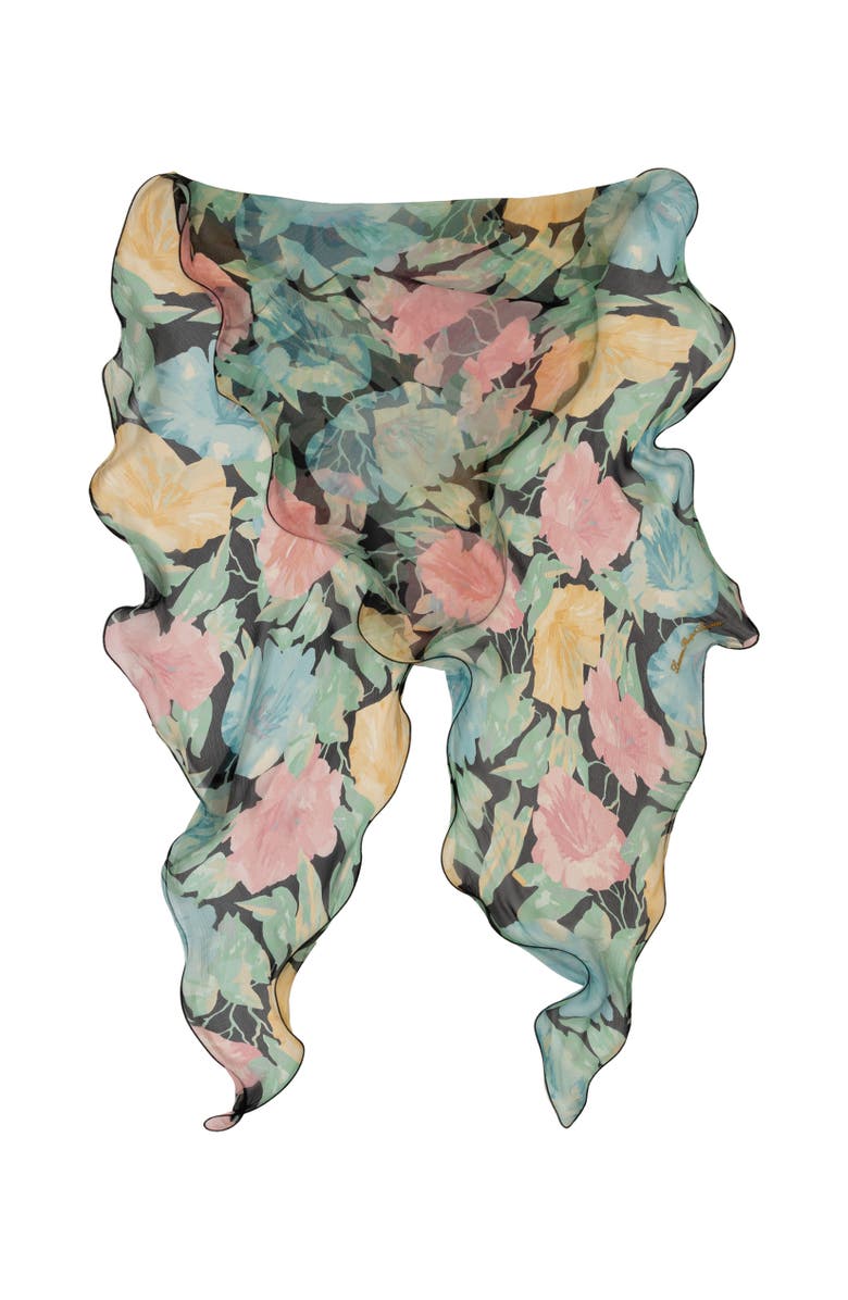 Lauren Ralph Lauren Spring Floral Wavy Wrap, Alternate, color,