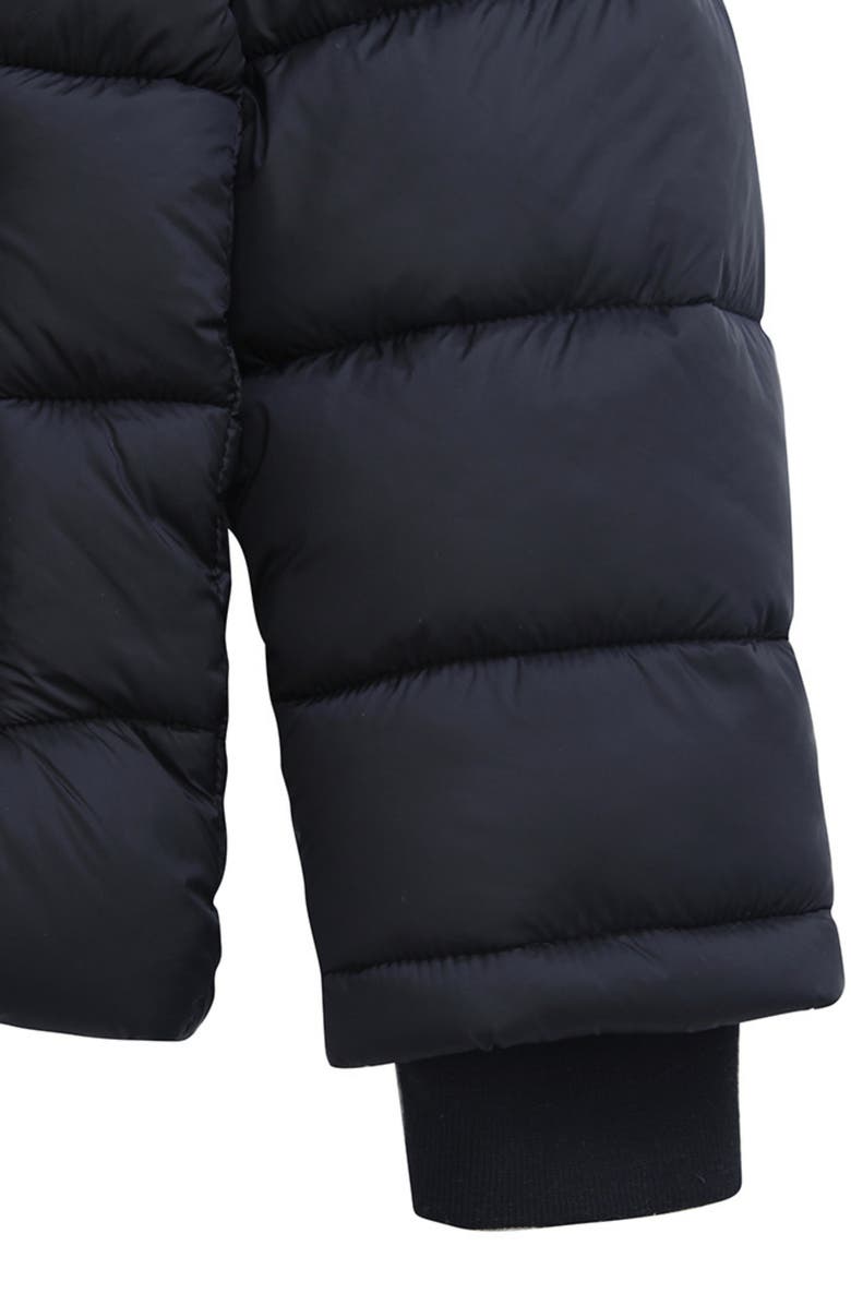 Rokka&Rolla Kids' Heavyweight Fleece Lined Puffer Jacket, Alternate, color, Very Black