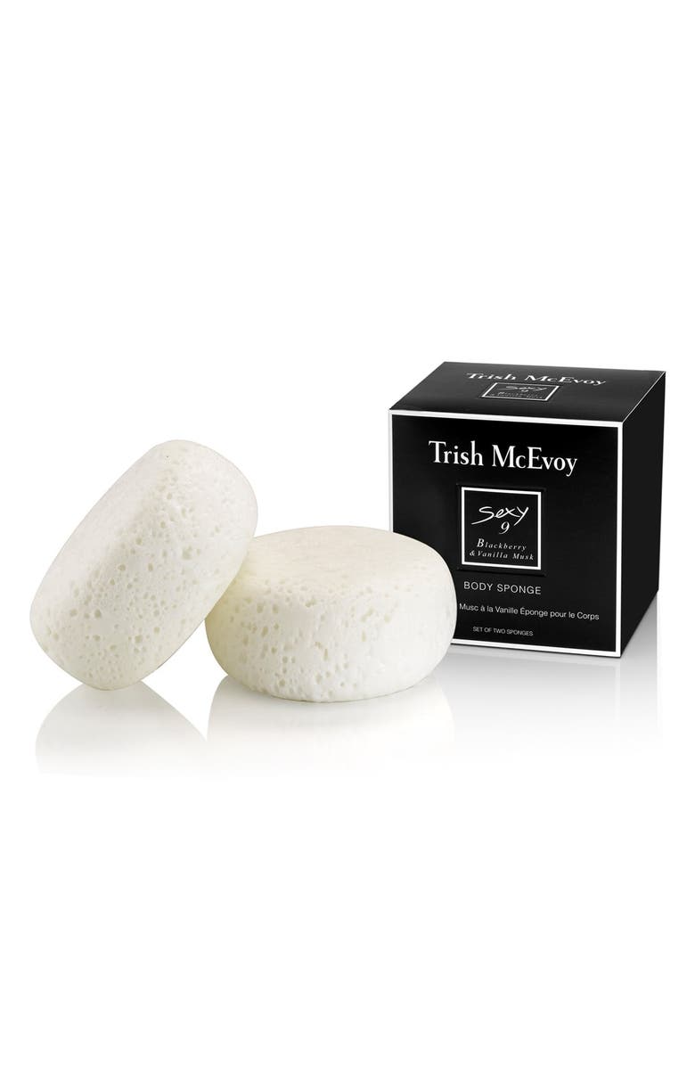 Trish McEvoy Sexy No. 9 Blackberry & Vanilla Musk Body Sponge, Alternate, color, 