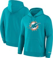 FANATICS Men's Fanatics  Aqua Miami Dolphins Legacy Fleece Pullover Hoodie
