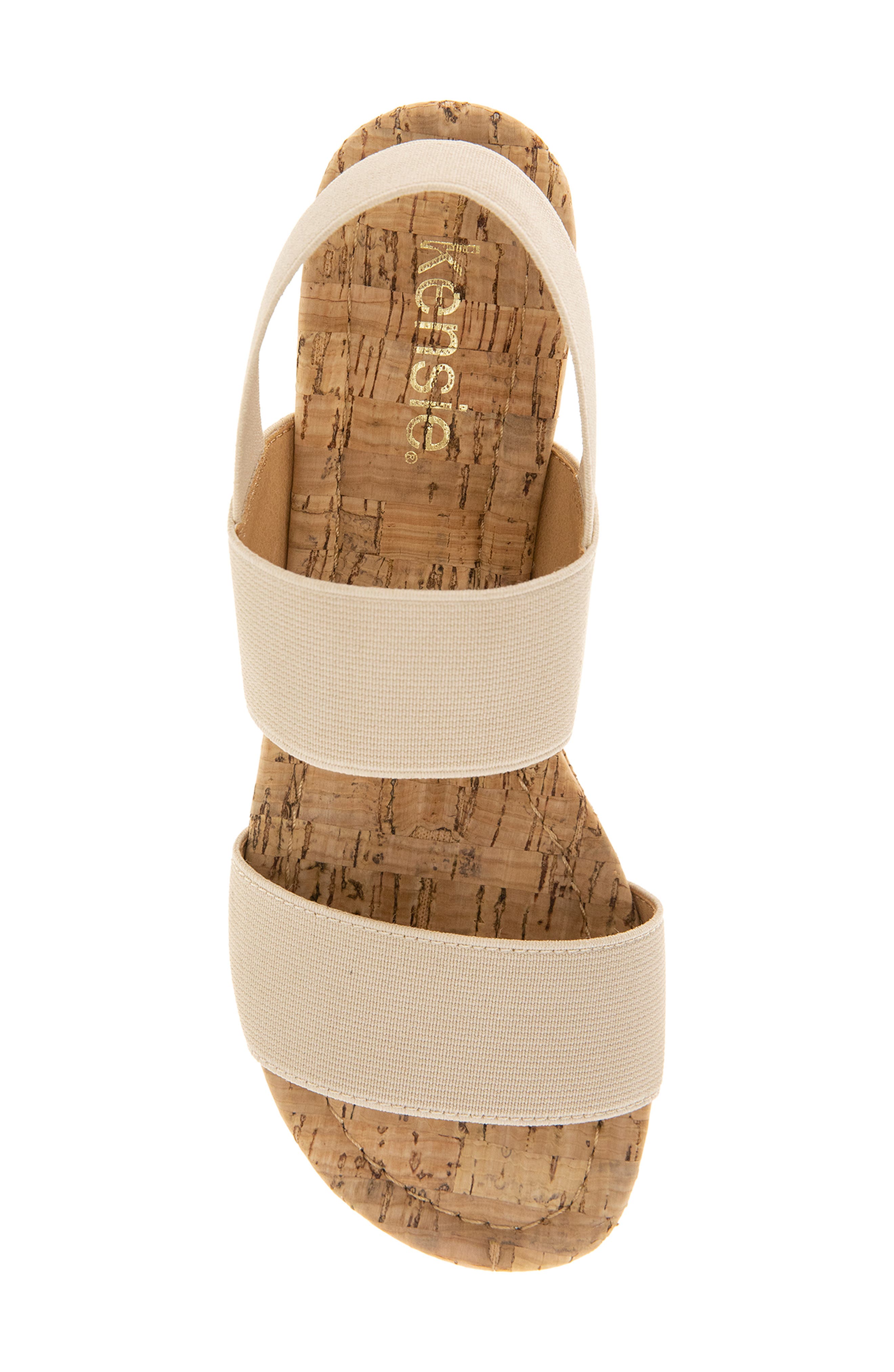 Kensie Diana Slingback Wedge Sandal, Alternate, color, 