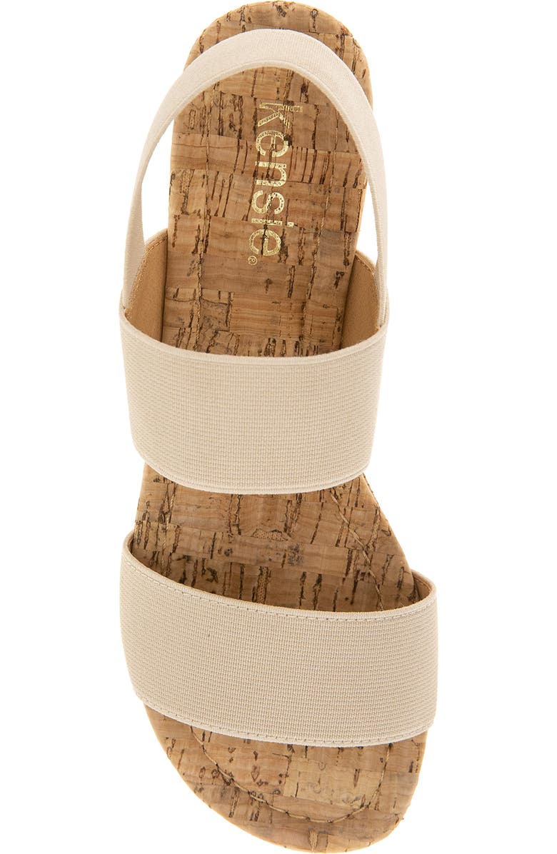 Kensie Diana Slingback Wedge Sandal, Alternate, color,
