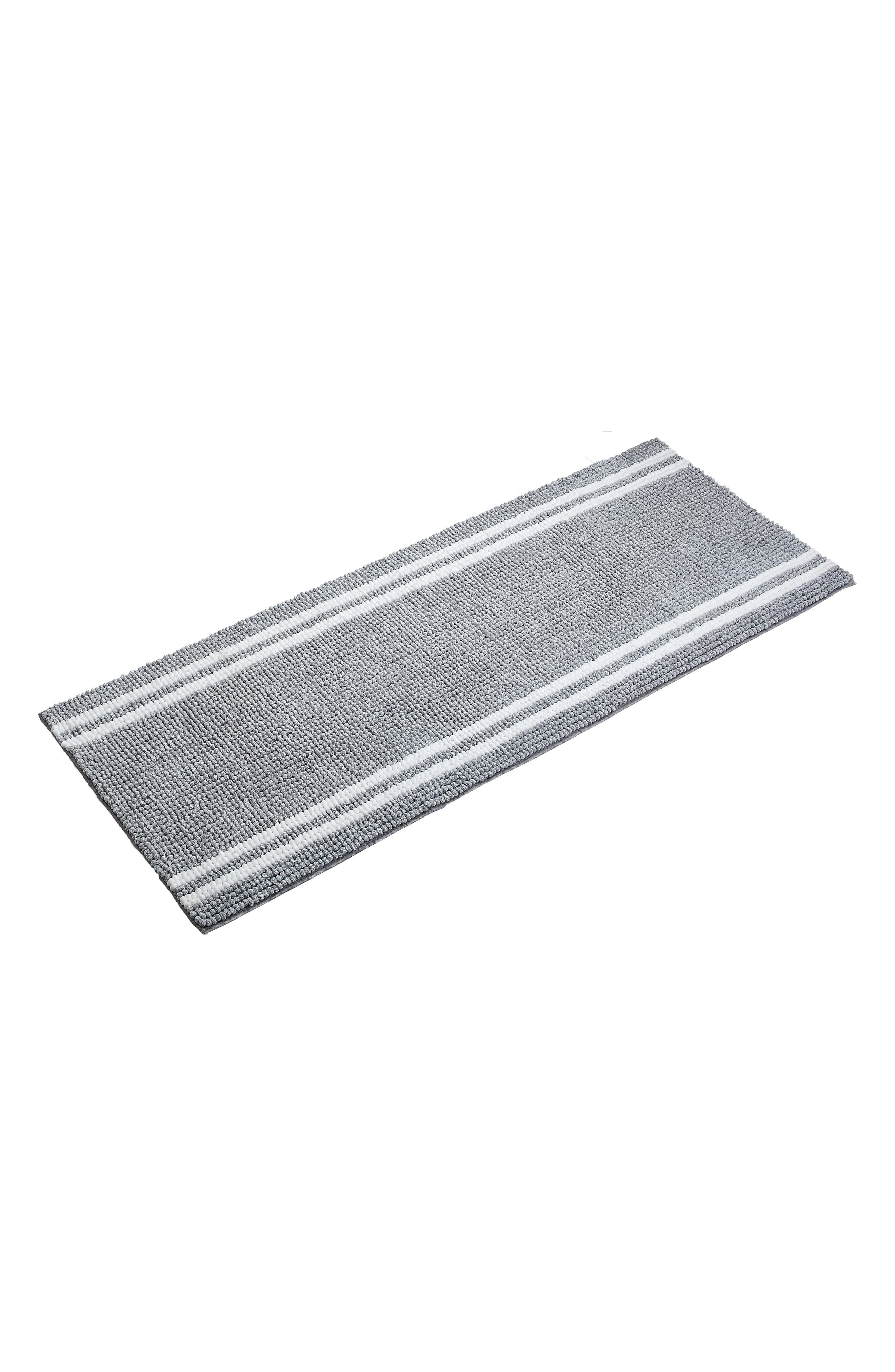 VCNY HOME Hotel Stripe Bath Runner Rug