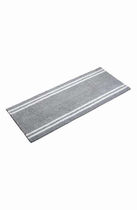 VCNY HOME Hotel Stripe Bath Runner Rug