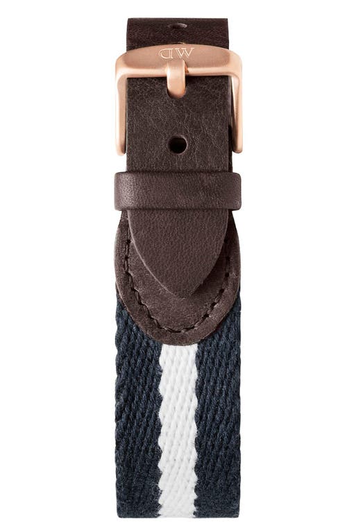Daniel Wellington 'classic Glasgow' Nato Strap Watch, 40mm In Multi