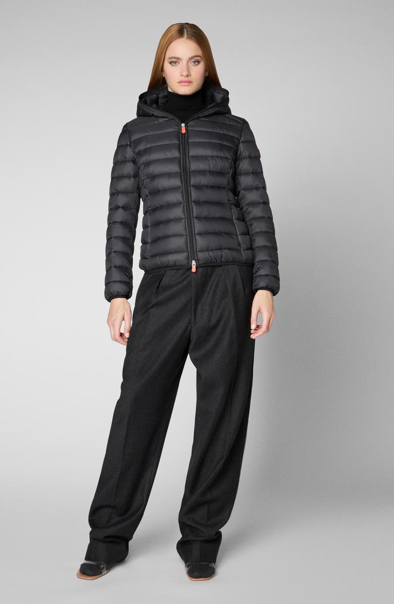 Save The Duck Daisy Packable Hooded Puffer Jacket, Alternate, color, 