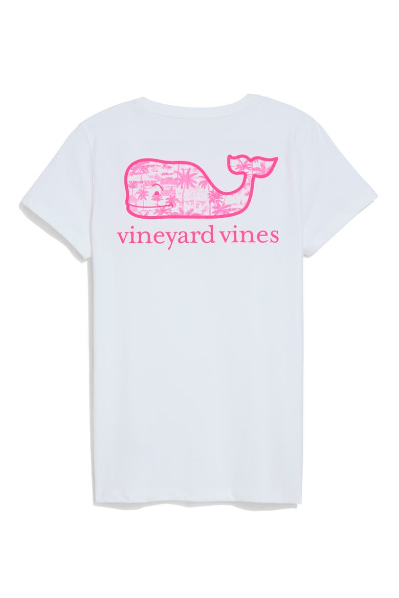 Whale Pocket Cotton Graphic T-Shirt, Alternate, color, WHITE CAP