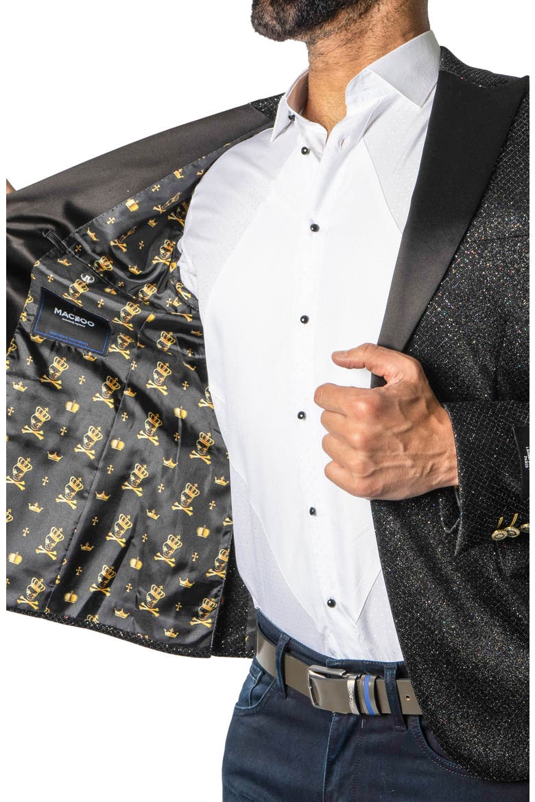 Peak Toniz Black Sport Coat, Alternate, color, BLACK