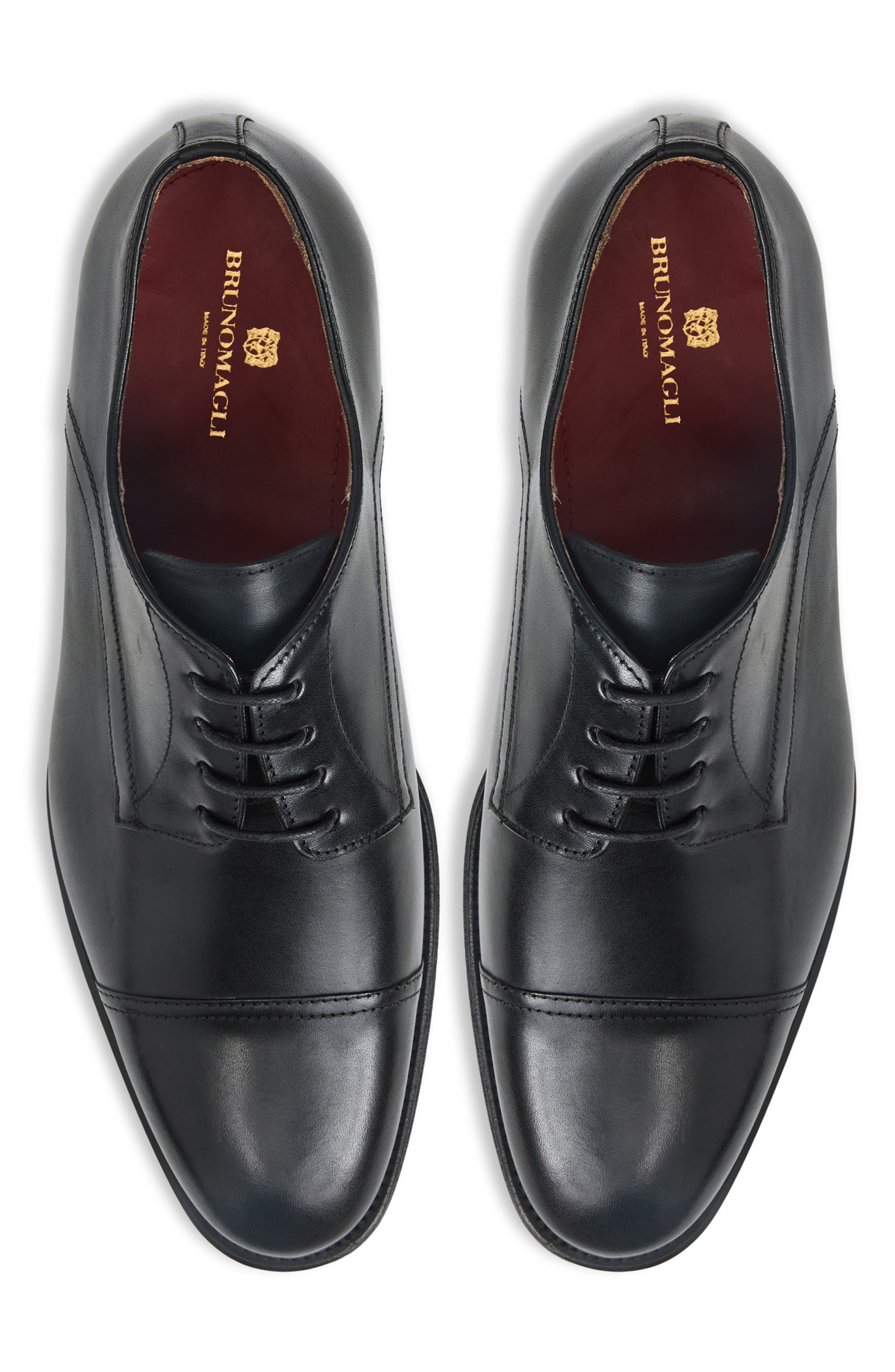 Bruno Magli Borgo Cap Toe Derby, Alternate, color, Black Calf