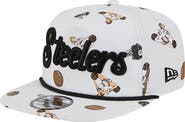 New Era Men's New Era  White Pittsburgh Steelers Team Cheer 19TWENTY Snapback Hat