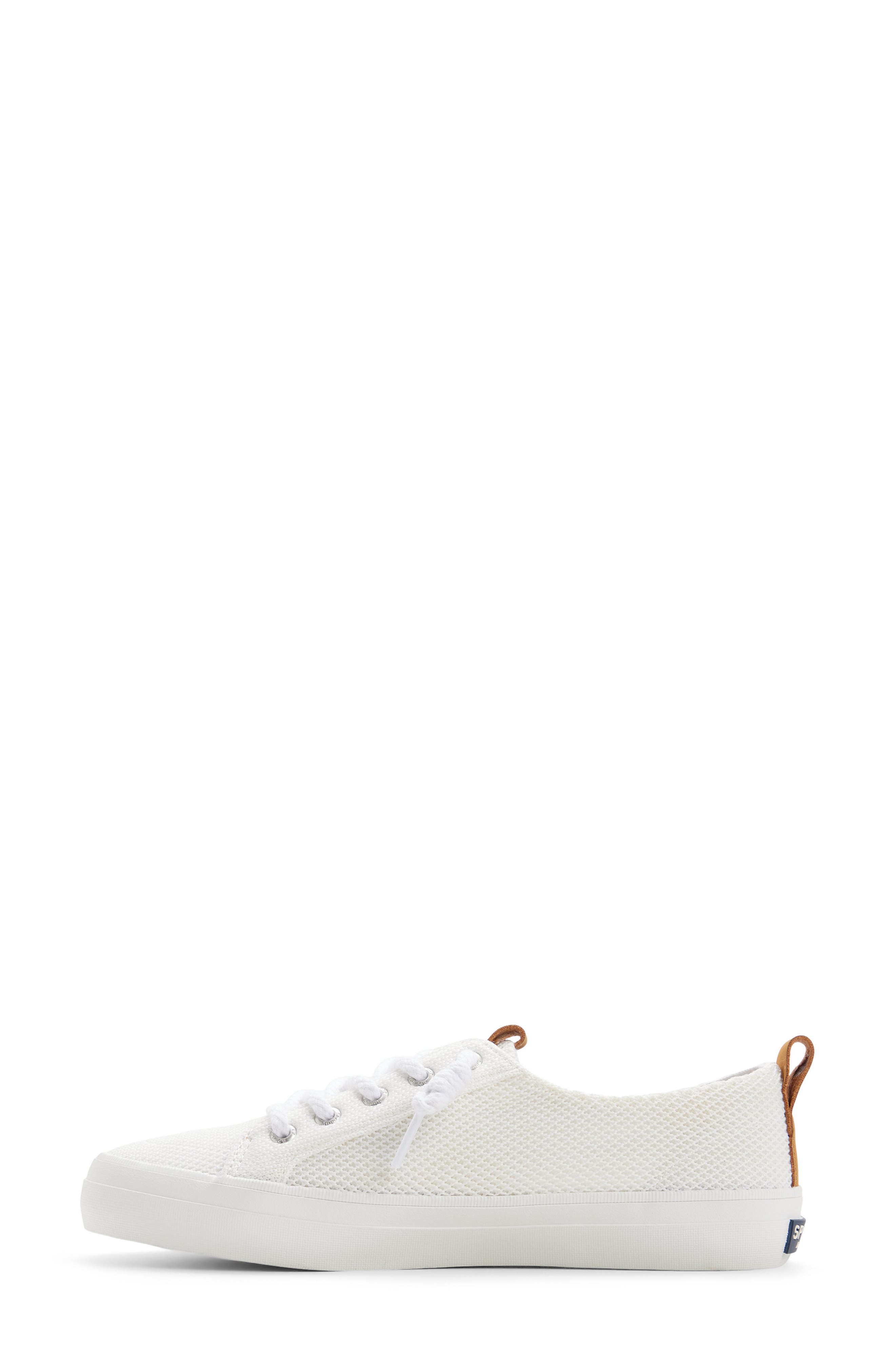 Knit Sneaker, Alternate, color, WHITE