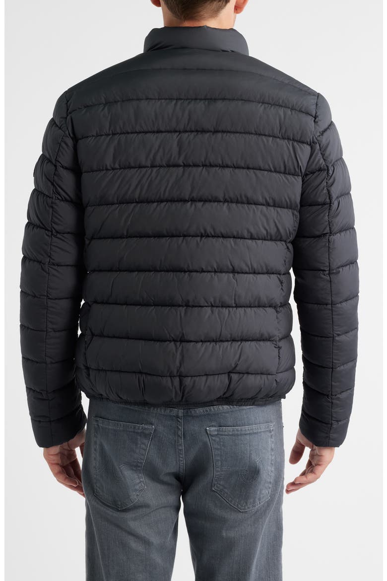 Conan Quilted Water Resistant Jacket, Alternate, color, BLACK