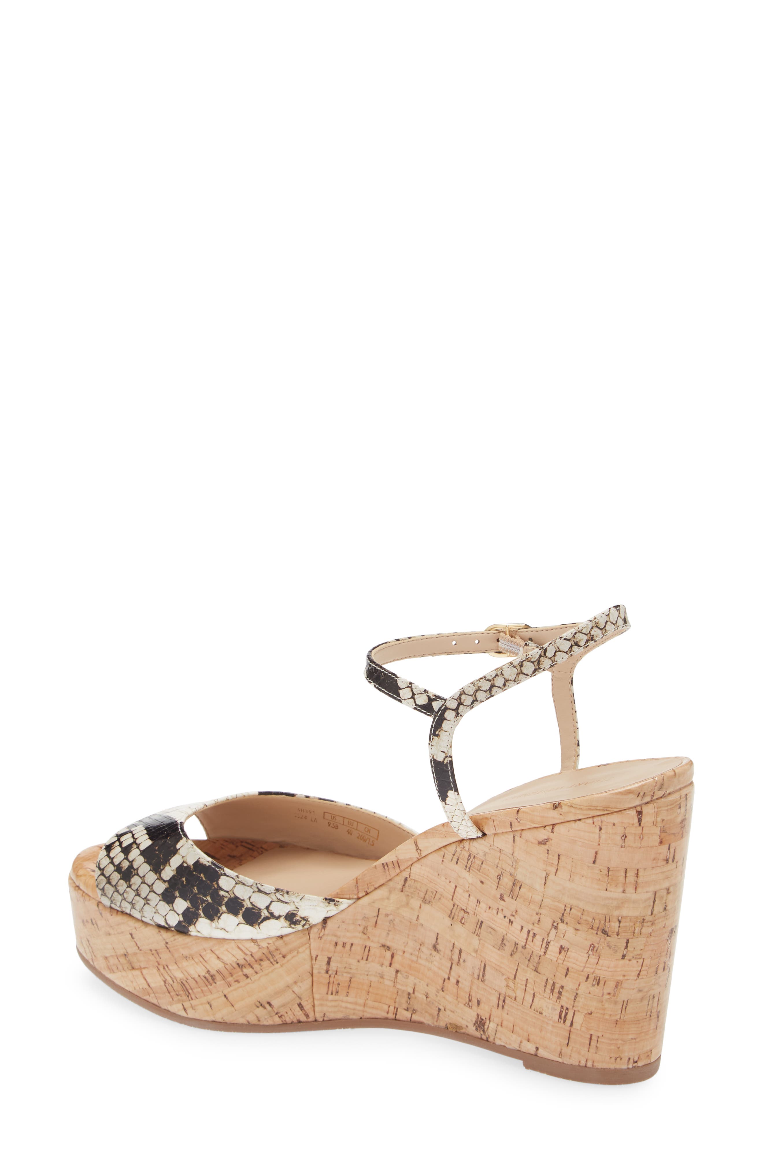Stuart Weitzman Palmina Platform Wedge Sandal, Alternate, color, 