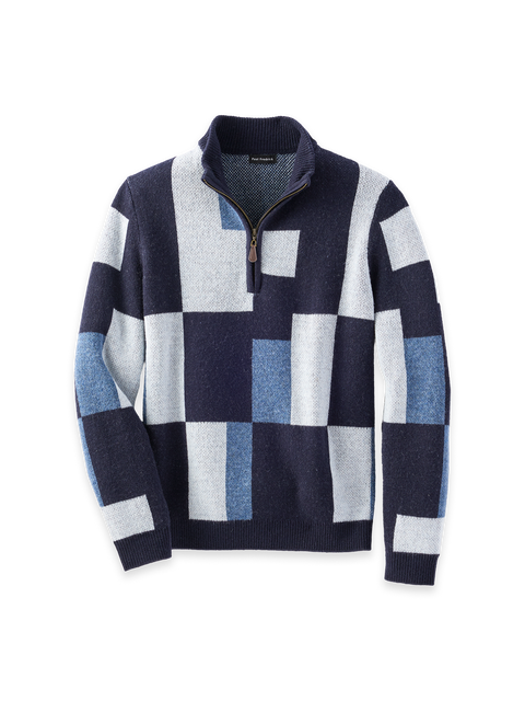 Wool Mockneck Sweater